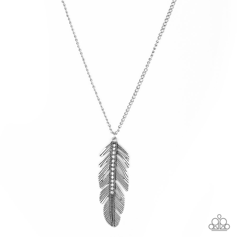 Sky Quest - White Paparazzi Necklace